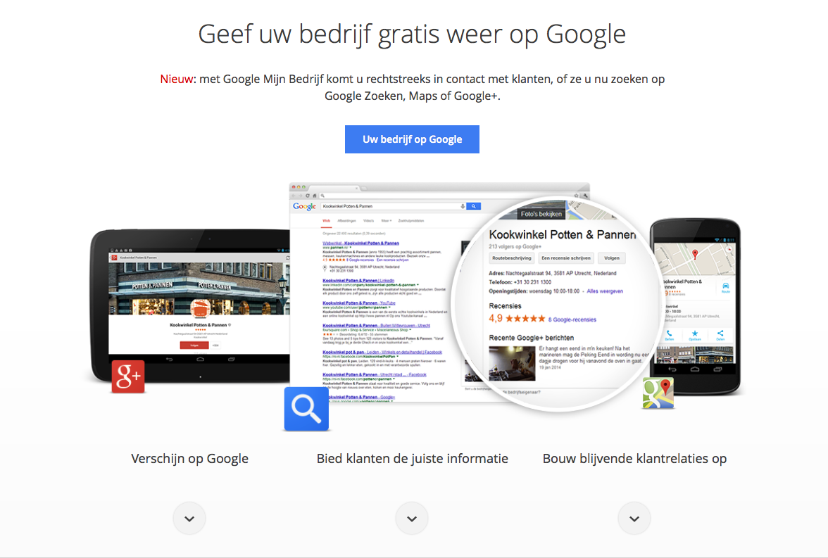 Monkey Vision - Zoekmachine optimalisatie, maak ik de juiste start? Google My Business
