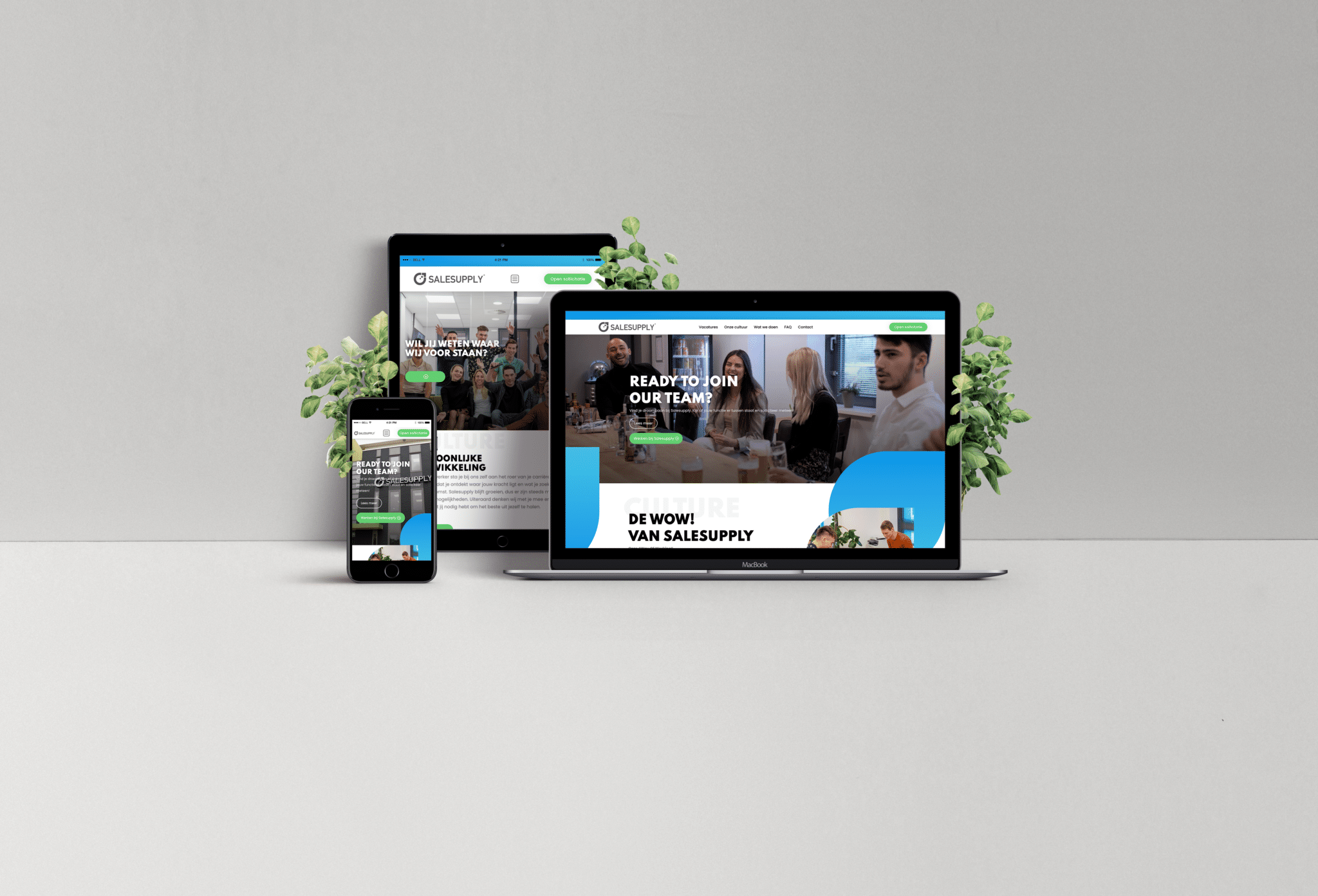 Salesupply webdesign verschillende apparaten
