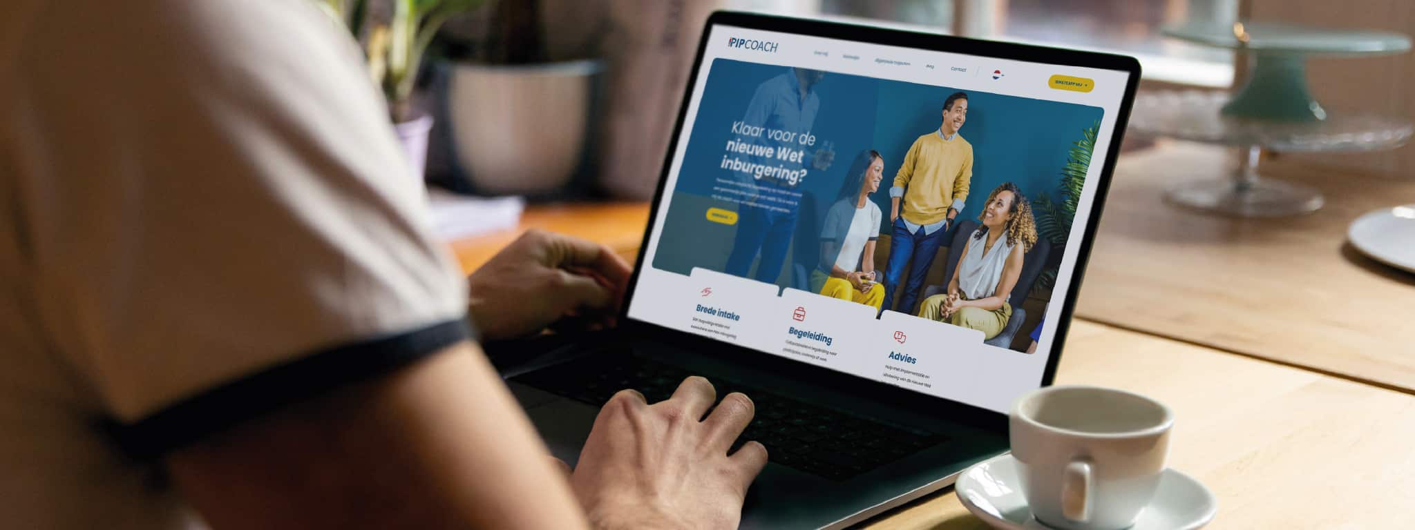Banner website laten maken pip coach