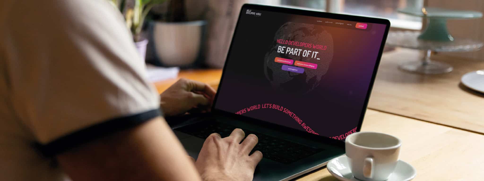 Banner website laten maken hello developers world