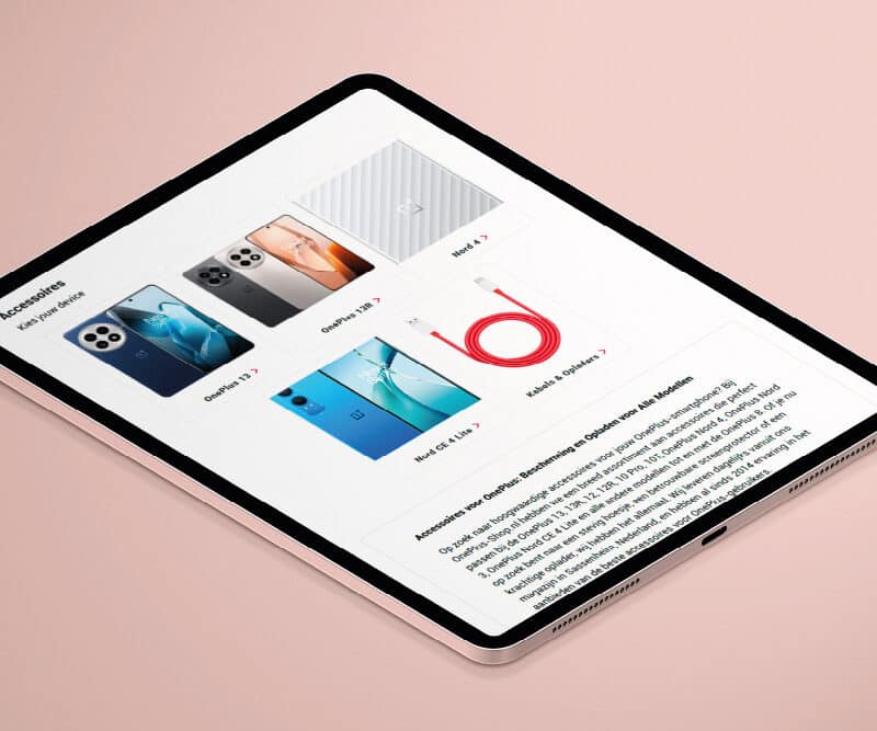 webshop laten maken oneplus