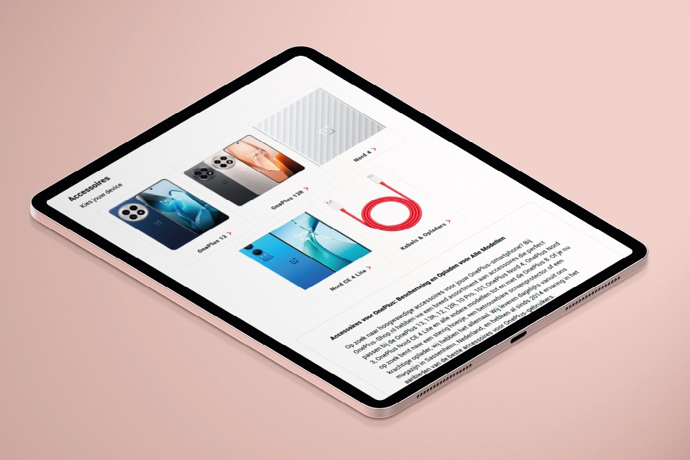 webshop laten maken oneplus