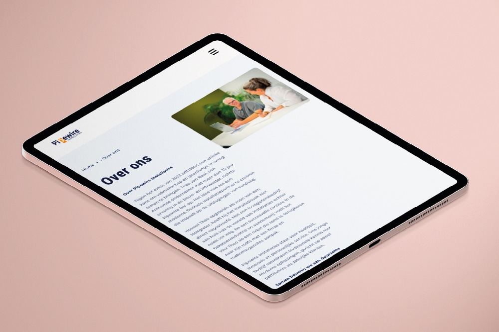 website laten maken pipewire