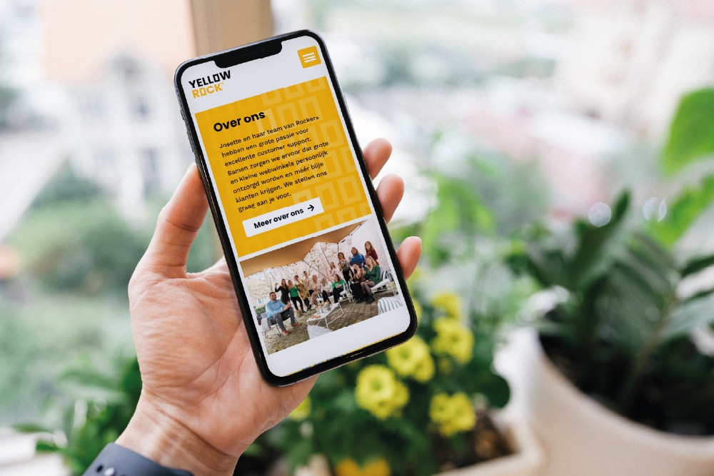 website laten maken yellow rock